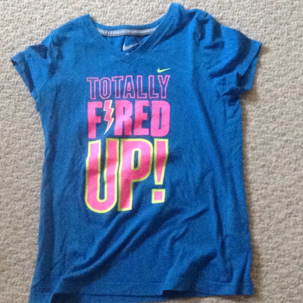 An athletic t-shirt